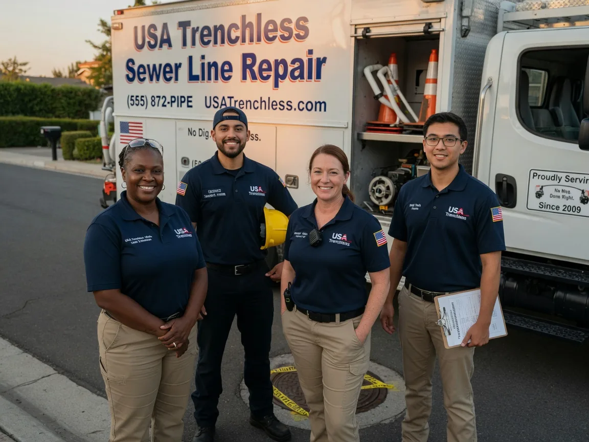 Sewer Line Repair company in Hitchita, OK